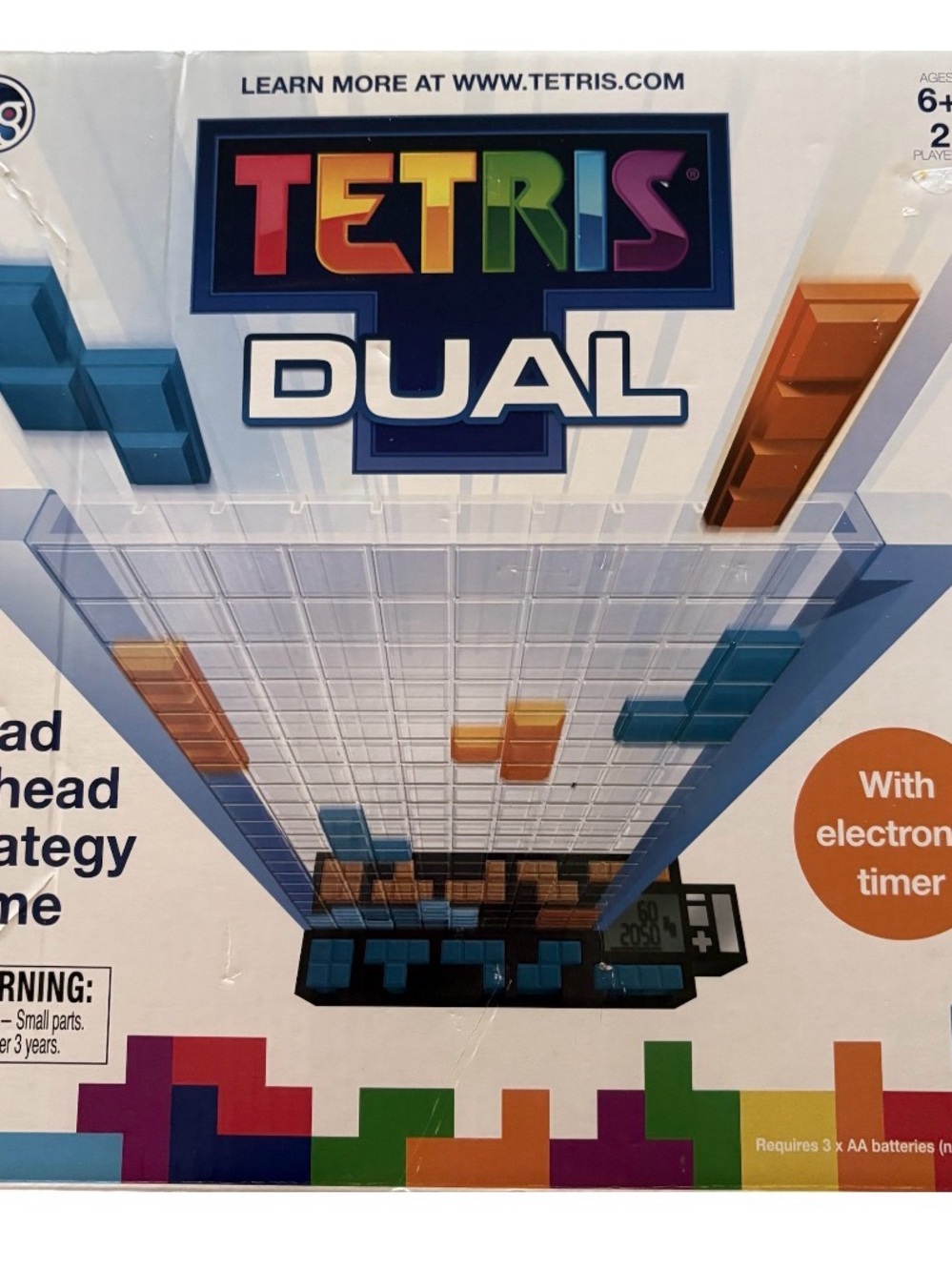 Tetris Dual Strategy Game - Multicolor